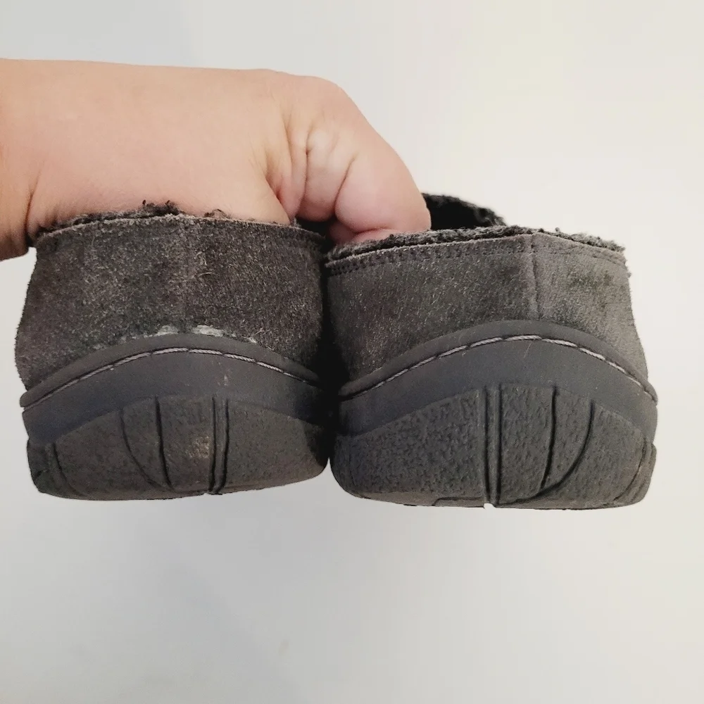 Makalu California Gray Suede Slip On Slipper Shoes‎